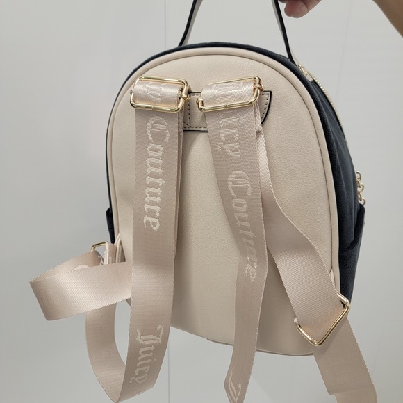 NEW! Juicy Couture Dreamy Juicy Licorice Crystal Backpack With Coin Bag Set - Picture 6 of 9